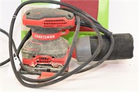 CRAFTSMAN PALM SANDER WITH DUST COLLECTOR &