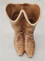 Cowboy boots McCoy pottery