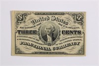Three Cent Fractional Currency