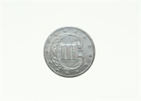1853 Three Cent (silver)