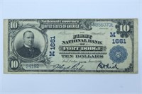 Series 1902 $10.00 National Currency Fort Dodge IA