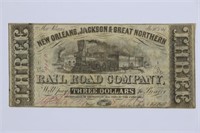 1861 Three Dollar Note