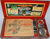 Vintage AC Gilbert Erector Set w Instructions