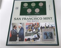 2013 San Francisco Mint State Quarters