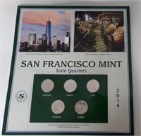 2014 San Francisco Mint State Quarters