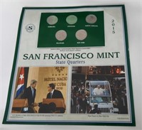 2015 San Francisco Mint State Quarters