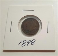 1898 Indian Head One Cent Coin