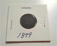 1899 Indian Head One Cent Coin