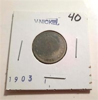 1903 "V" Nickel