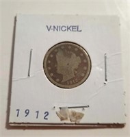 1912 "V" Nickel