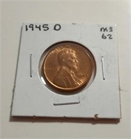 1945-D Lincoln Cent