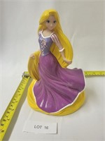 Rapunzel Princess Disney Bank 9 Inches