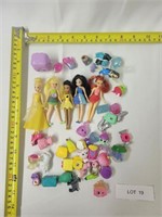 Disney Princess Mini Figures & Shopkins Lot