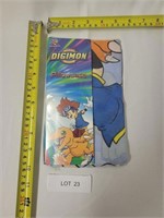 Digimon Pillow Case Brand New Vintage