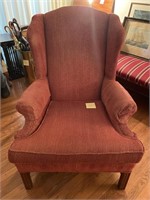 RED FABRIC CHAIR