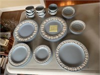 WEDGWOOD QUEENSWARE DISHES LOT OF 47 PIECES