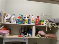 LOT OF MISC. CLEANING SUPPLIES