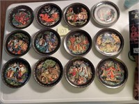 RUSSIAN HANDPAINTED COLLECTOR PLATES