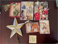 LOT OF MISC. CHRISTMAS ORNAMENTS