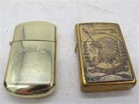 ZIPPO NATIVE AMERICAN CHIEF & CAMEL LIGHTERS