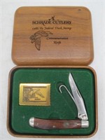 1988/ 89 SCHRADE CUTLERY FEDERAL DUCK STAMP KNIFE