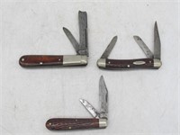 3 CASE KNIFES FROM 1940 - 1964