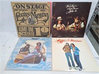 4 Loggins & Messina LP Records. Nice