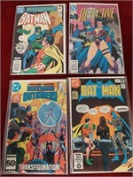 VINTAGE BATMAN DC COMIC BOOKS NICE