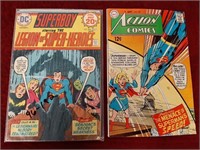 VINTAGE SUPERMAN DC COMIC BOOKS NICE