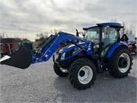 New Holland Workmaster, 105 tractor, 4WD, Cab,