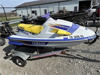 Yamaha Deluxe Wave Runner with trailer