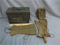 Assorted Vintage Military Gear 1940s onward