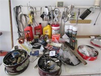 OIL, HARDWARE, TOOLS, MORE