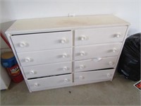 8 DRAWER PAINTED CHEST