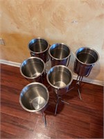 Ice Buckets With Stands