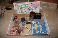 Lot of Child's Vintage Toys and Games