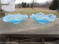 (2) Fenton Glass Bowls