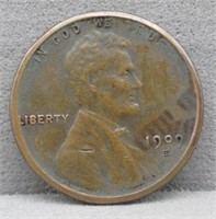 1909-S VDB Lincoln Cent.
