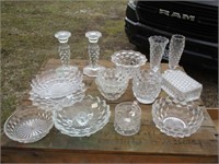 Lot of Fostoria Glassware