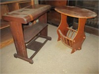 Lot of (2) End Table/Stands