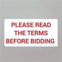Auction Terms