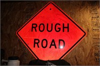 Rough Road Highway Sign