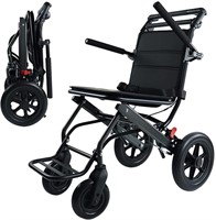 UU-ZHANG Portable Folding Wheelchair