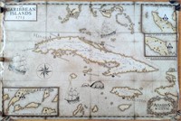 PS4 Assassin's Creed IV Black Flag Poster Map