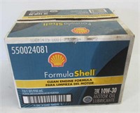 Shell 10W-30 Motor Oil Full Case