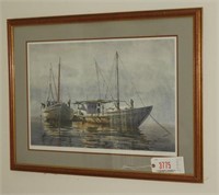 Lot #3775 - Framed print of the Adriatic and