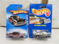 Hot Wheels Gleamer Patrol (1991) & 1957 Chevy Bel