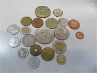 Foreign Coins & more (as shown)