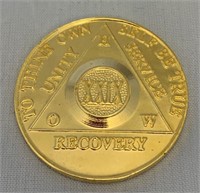 29 Years Gold Recovery Medallion/Coin/Chip Model