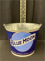 Blue Moon Metal Beer Bucket